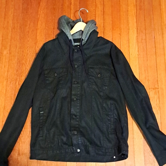 DRAVUS jean-jacket hoodie - Picture 1 of 1